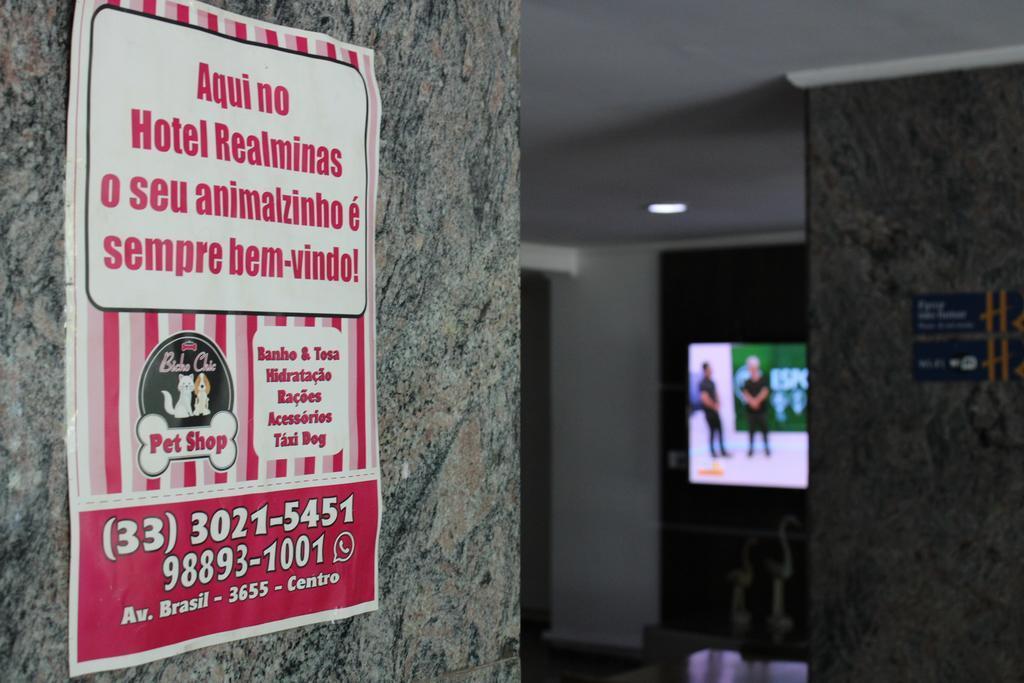 Realminas Hotel E Restaurante Governador Valadares Bagian luar foto